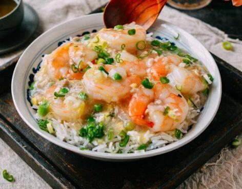 91 Shrimp w.Lobster Sauce(Pt)