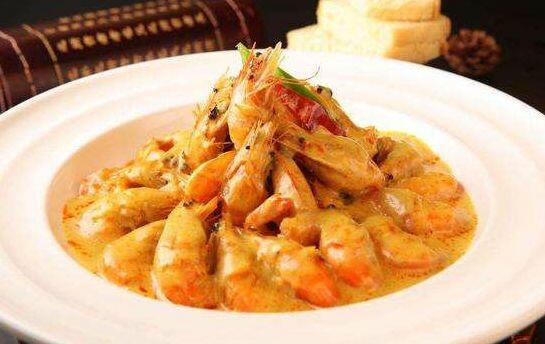 96 Curry Shrimp w.Onion (Spicy)