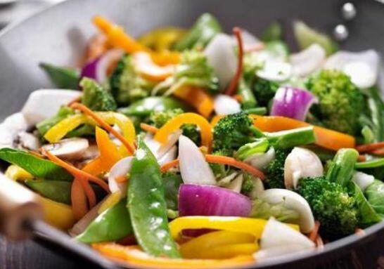 4 Broccoli, String Bean & Snow Peas