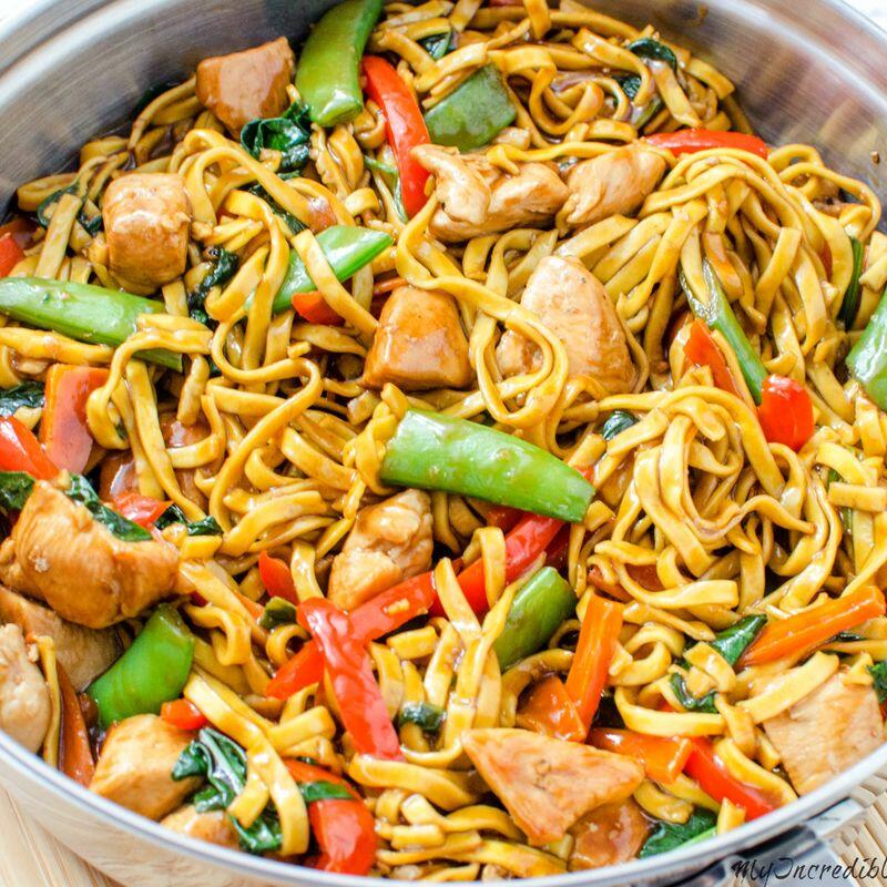 C8 Chicken Lo Mein