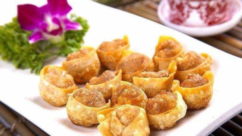 4 Fried Wonton(8)(Meat)