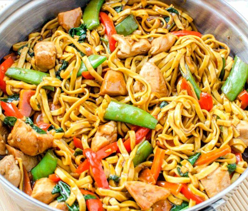 34 Chicken Lo Mein