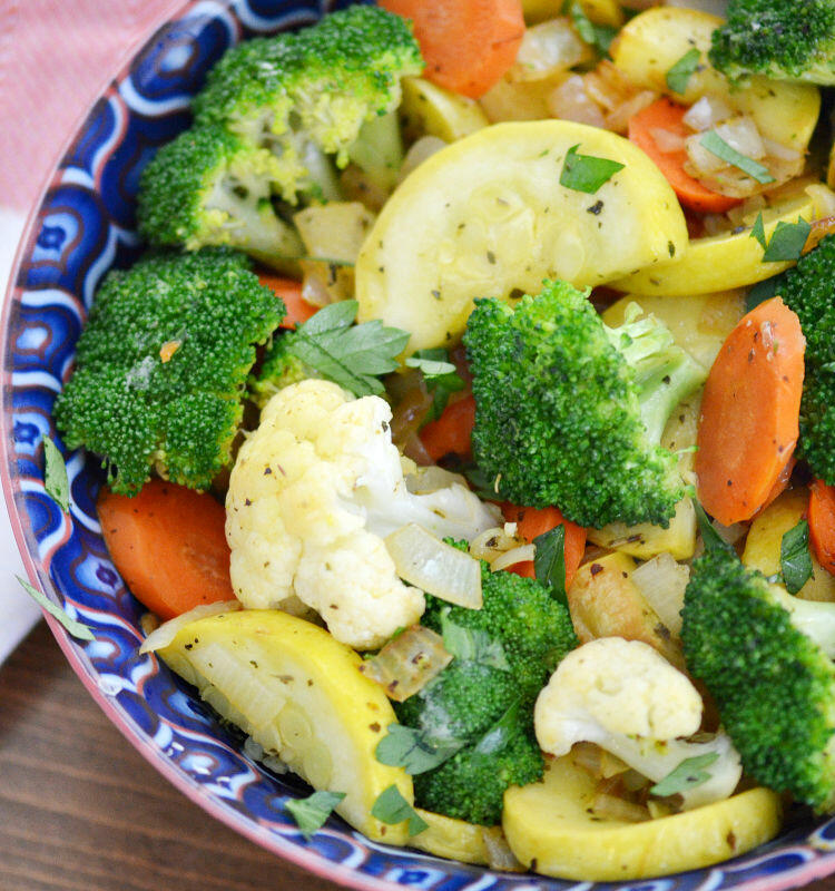 63 Sauteed Broccoli & String Beans