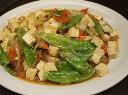 65 Bean Curd Home Style (Spicy)